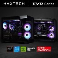 [ EVO ] HAXTECH AMD/Intel Gaming PC Package with NVIDIA GeForce RTX 50 Series and Radeon 9000 Series