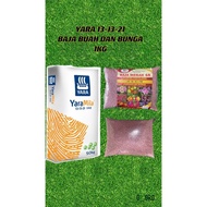 Baja Yaramila NPK 13-13-21/BAJA BUNGA DAN BUAH-BUAHAN / Baja Subur-1KG