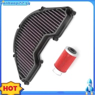 For Qianjiang  921 QJ900GS-8D Motorcycle High  Air and Oil Filter Set Reusable Air Filter Intake Cle