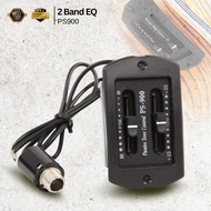 2 Band Acoustic Guitar Pickup PS-900 Folk Guitarra Piezo Pickup Tone Volume Control EQ Preamp Guitar