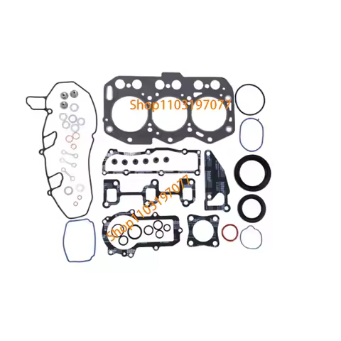 3TNV76 Full Gasket Kit Set For Yanmar Engine With Cylinder Head Gasket Overhaul Rebuild Kit Piston R
