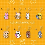 StrayKids Merchandise Huang Hyun Chen Lee Long Fu Fang Can Cute Cartoon Doll Pendant Bag Keychain A0