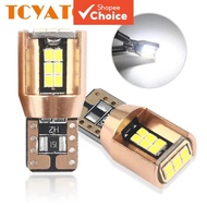 TCYATO T10 18-SMD2016 CANbus Car LED Bulb with 12V Error-Free Light Bulb for Car Interior Compatible