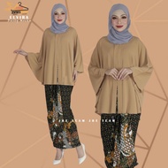ELVIRA KAFTAN KIMONO WITH BATIK PARIO BAJU KURUNG BATWING CUTTING