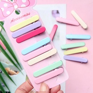 4.9cm Flat Clip Seamless Hair Clip Bangs Clip DIY Hairpin FL12.311