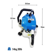 Multi-functiona 105cc 2 Cycle 36 Bar German Made Petrol Chainsaw 070 Big Chain Saw With 30-42inch Bl