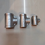 Tee Reducer / V.Sok Tee SS304 thread 3/8*1/4"