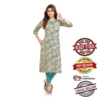 100% ORIGINAL READY STOCK Kurti Indian Women Kurtis Top Saree Sari Punjabi Suit Readymade Kurti UD19