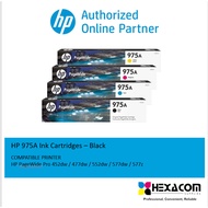 HP 975A Black/Cyan/Magenta/Yellow Ink Cartridges