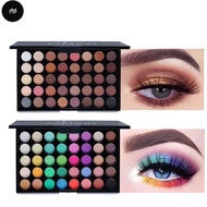 PW Pearl Matte 40 Color Eyeshadow Palette Color Earth Color Multicolor Makeup Palette Easy to Color 