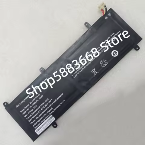 H-8070145P ZL-4769115-2S 10-pin 8-wire 7.6V 5000mAh 38Wh Laptop Battery For T-bao T-Book X10 15.6in 
