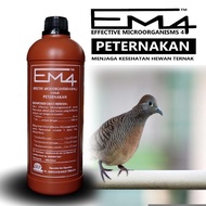 EM4 Livestock bioactivator fermentation livestock feed 250ml to 1L 21D273