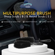 Wheel Cleaner Brush Multipurpose Brush Heavy Duty Style Wheel Brush