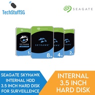 [Lowest in SG] Seagate SkyHawk Surveillance CCTV HDD 3.5'' ( 1TB / 2TB / 3TB / 4TB / 6TB / 8TB / 10TB )