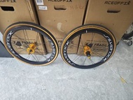 二手 Silverock 451 碟煞鋁刀 + schwalbe one 外胎