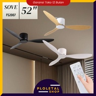 SOVE Ceiling Fan 42W 180RPM 52 Inch Wind Warm CoolSEJUK - FS2007
