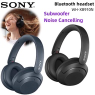 [24H-shpping] Sony Subwoofer Headset Bluetooth Earphone WH-XB910N Wireless Headphones Noise Cancelling Gaming Ear Buds
