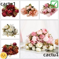 DIEMON Artificial Flowers Blooming Hydrangea Silk DIY Craft Bridal Bouquet