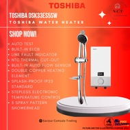Toshiba DSK33ES5SW Water Heater – Instant Hot Water, Energy Smart, White Finish