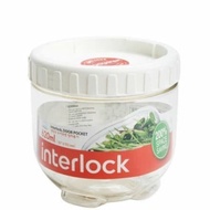 Lock n Lock Interlock 620ml INL401 1.3L INL402 Food Jar Spice Container White Lid