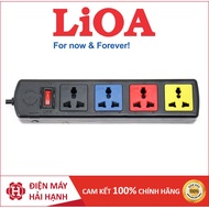 LIOA 4-outlet extension power outlet - with switch