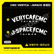 [worxpace] Veryca/J space jspace CMC Rear Gear Sticker Car t01