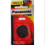 (Ready Stock) Panasonic CR2412 Genuine Button Cell 3V Lithium Battery cr 2412