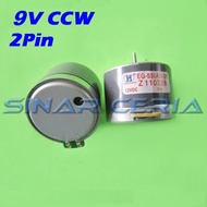 9V CCW DC Motor 2 Pin Dynamo Tape Dc 2400rpm Motor Tape CCW 9 Volt 9volt
