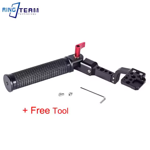 Camera Gimbal Stabilizer Handle Sling Grip Mounting Extension Arm Foldable L Bracket for DJI Ronin-S
