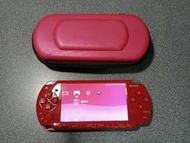 PSP 2007型 主機 紅色 請看說明