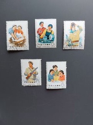 中國1965年特71工業戰線上的婦女郵票一套