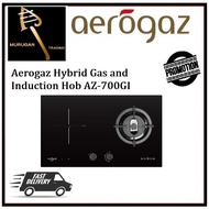 Aerogaz Hybrid Gas and Induction Hob AZ-700GI | Local Singapore Warranty | Express Free Home Deliver