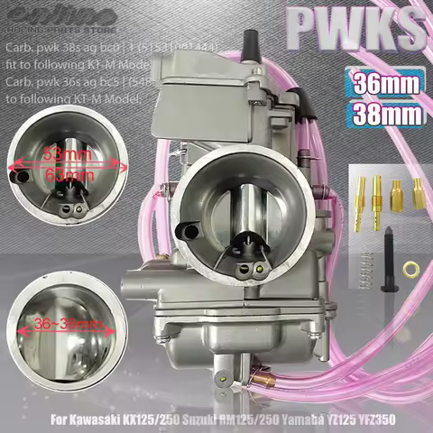 36mm 38mm Motorcycle Carburetor PWK Carburetor PWK36S AG PWK38S For Keihin AG Air Striker Carburetor