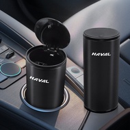 Car Trash Bin Alloy Garbage Can Car Organizer Storage Accessories For Haval H4 H5 H7 H6 Jolion H9 H1