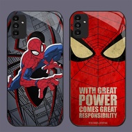 GK-81 Spider-Man Anime Glass Casing for Samsung A14 A04S S21 FE A15 A35 A25 A24 A34 A54 A05S M15 A55