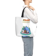 We Bare Bears Shoulder bag large capacity zipper shopping bag women's handbag