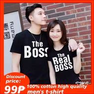 WOLFZONE couple design shirt fashion t shirt for lovers