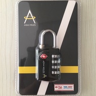 Asia Miles TSA luggage lock/ padlock (1 ea)