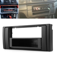 Dash Panel Fascia Radio for E39-1 Din Stereo Frame Interior Accessory 5 Series E39 X5 E53