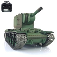 1/16 Henglong Tk7.0 Soviet Kv-2 Rc Tank Metal Tracks Drive Wheels Recoil Bb Airsoft Sound Smoke Effe
