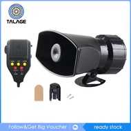 Talage Car Alarm Speaker Recording 5 Tone Sound 12V 20W Easy Installation Electric Horn for Vehicle 