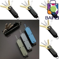 BAIHEE Keys Fob with Clip, with Screwdriver Metal Key Organizer,  Modern Holds 2-6 Keys Multi-functi