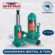 Wipro 5 Ton Bottle Jack / Hydraulic Bottle Jack 5 Ton