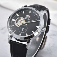 Orient Automatic Watches for Men Leather Strap Wristwatch Self Winding Male Clock Solid Steel Case Fashion Business Men's Watch