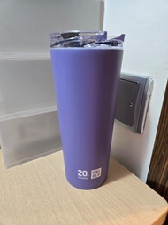 全新 Uniqlo 20週年保溫杯 紫色