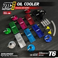 MESIN OC MIO 2TC OIL COOLER BILLET ENGINE OIL COOLER YAMAHA MIO OC MIO OC BILLET PNP MIO CARBON BY 2