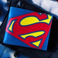 [Ready Stock Malaysia] Superman Superhero Rubber Multicompartment 11CM Bifold Wallet