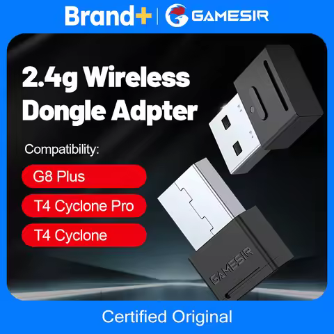 Gamesir X5s Bluetooth 2.4g Wireless Dongle Receiver Adpter for G8+ G8 Plus Cyclone Cyclone Pro PC Ga