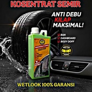 Premium Tire Polish 1 LITER Original / CONCENTRATE Premium Polish Dashboard, Door Trim, Matte Body, 