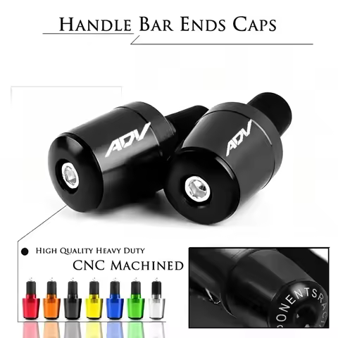 Motorcycle Handlebar Grips Handle Bar Cap End Plugs For HONDA ADV 350 2025 ADV 150 ADV150 ADV160 ADV